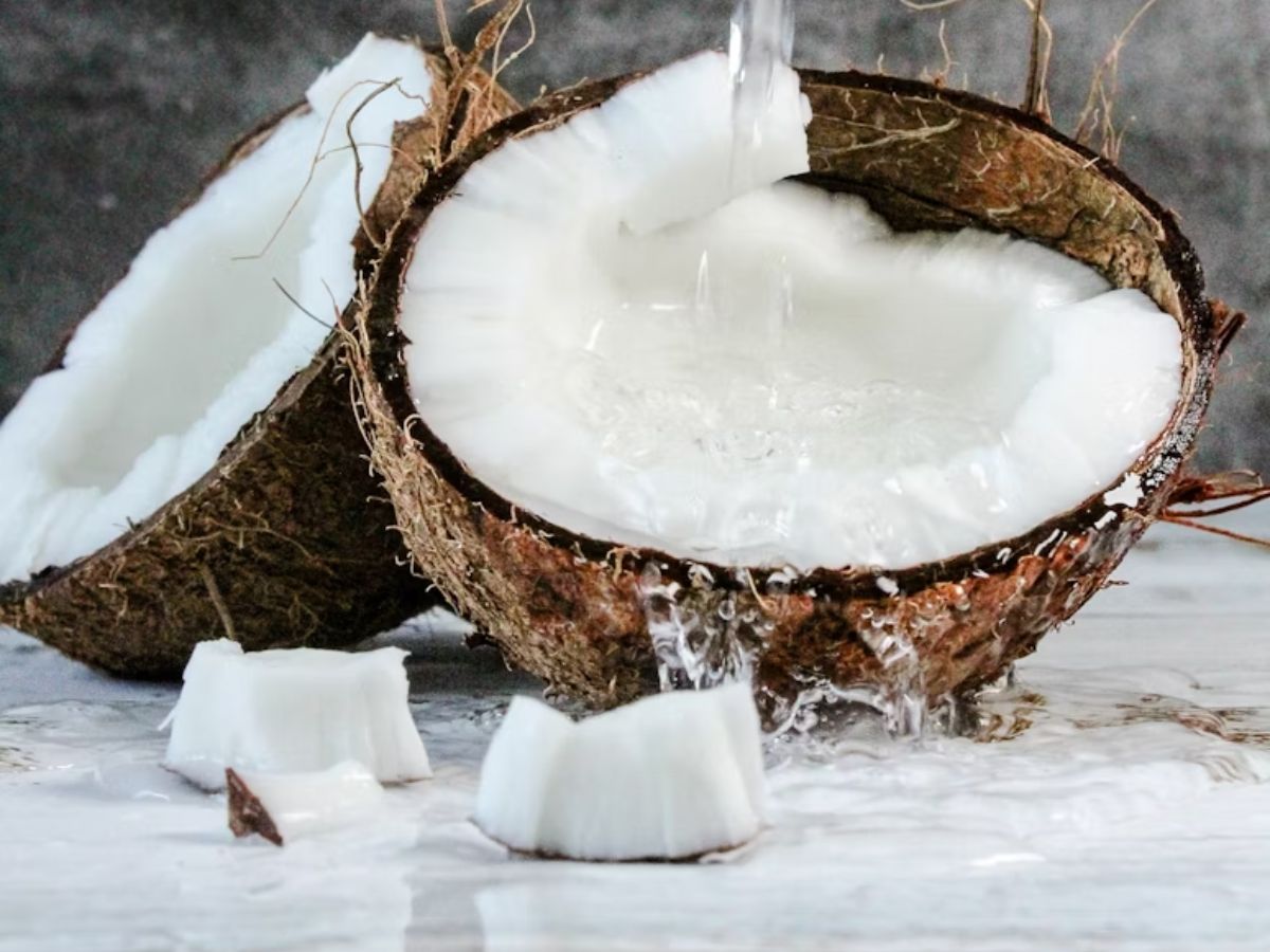 Coconut Water What to Eat When Sick Unsplash
