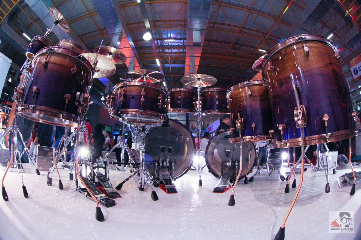 Lots of drums at Expomusic 2014
