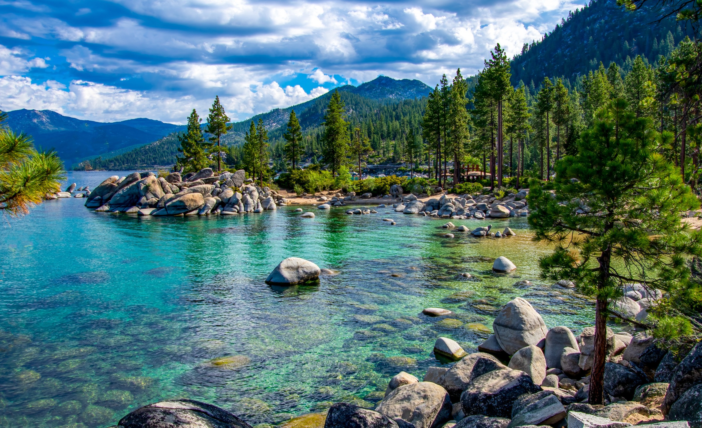 Sand Harbor Lake Tahoe Nevada