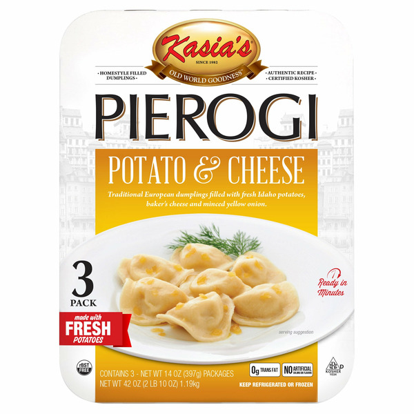 Kasia’s Potato & Cheese Pierogi