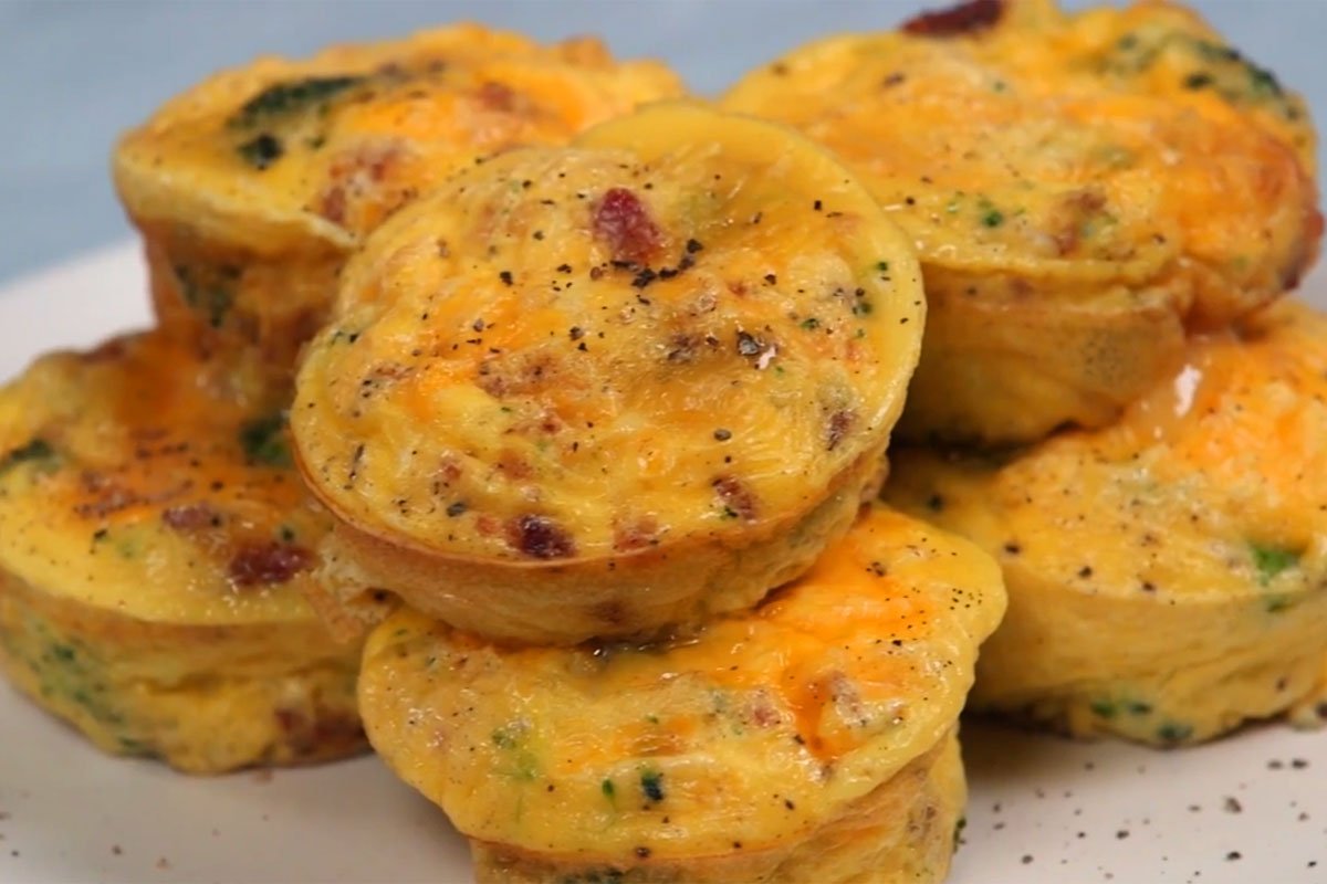 Bacon And Broccoli Frittatas