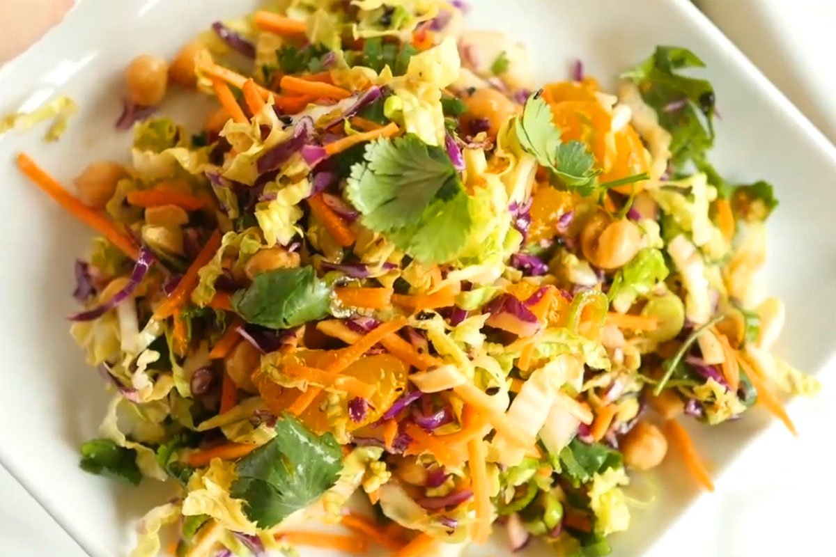 Chinese Chickpea Salad