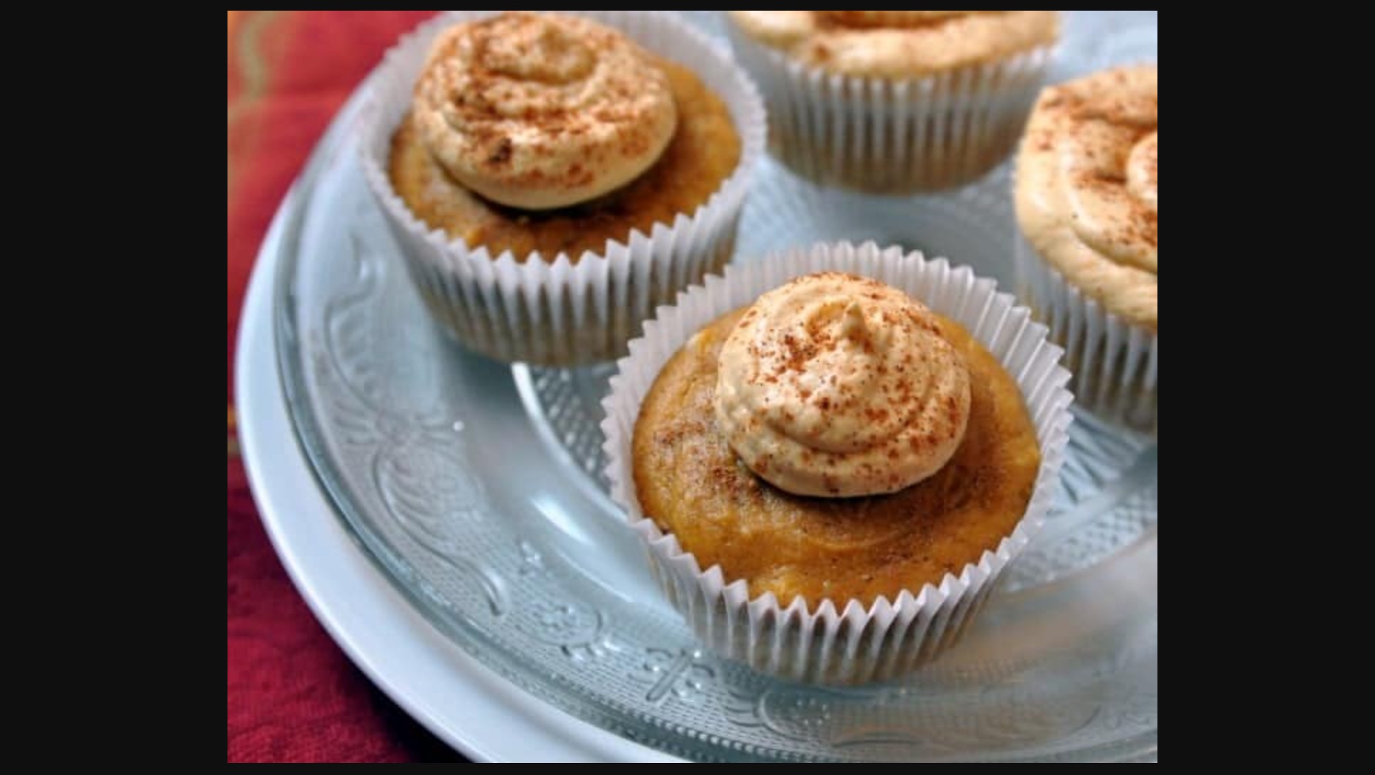 pumpkin spice cupcakes