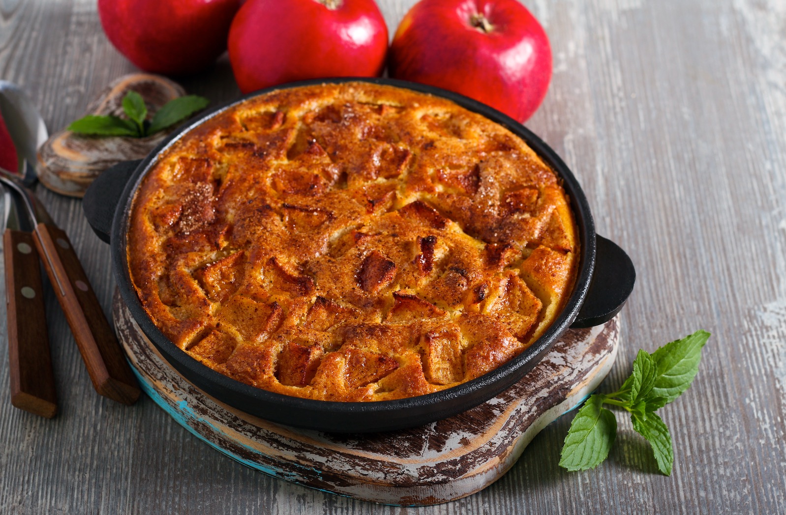 apple skillet cake