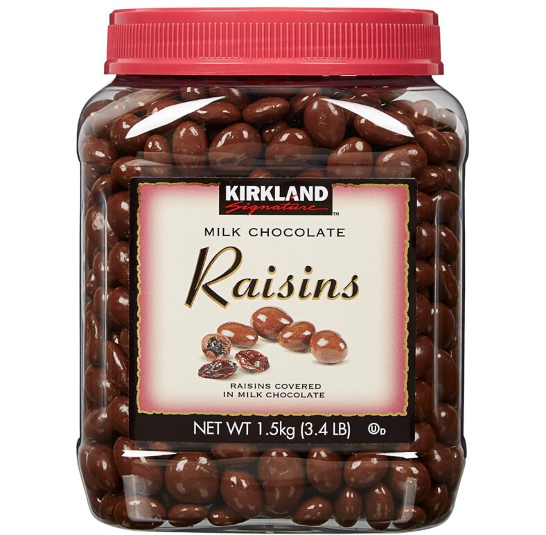 Kirkland Milk Chocolate Raisins