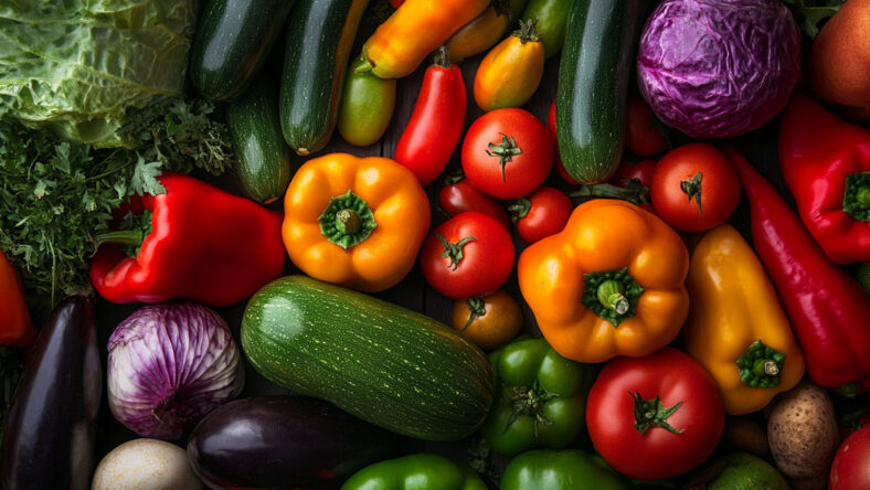 A selection of vegetables