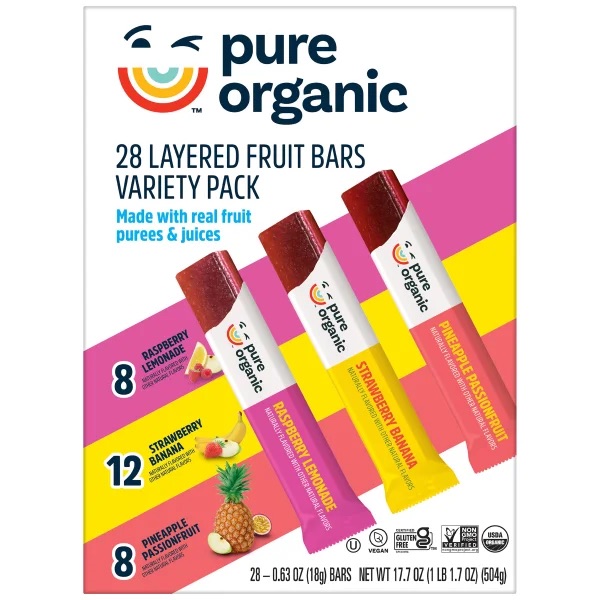 Pure Organic Fruit Bars