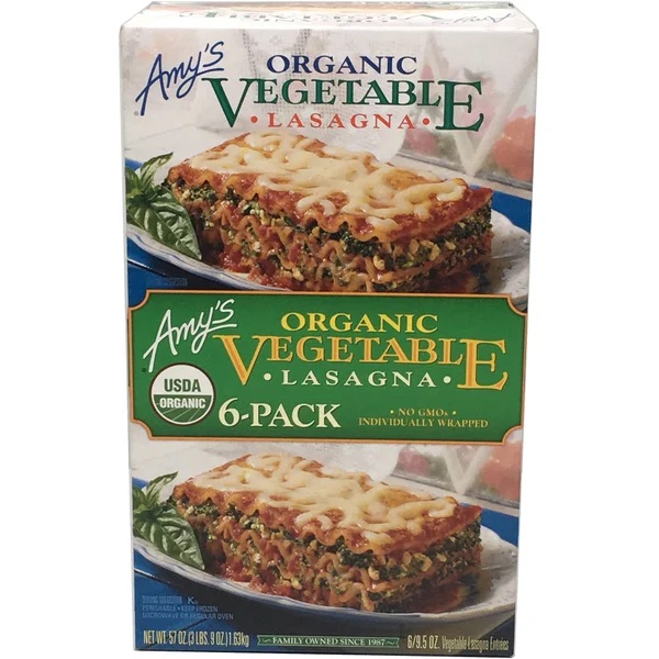 Amy's Organic Vegetable Lasagna
